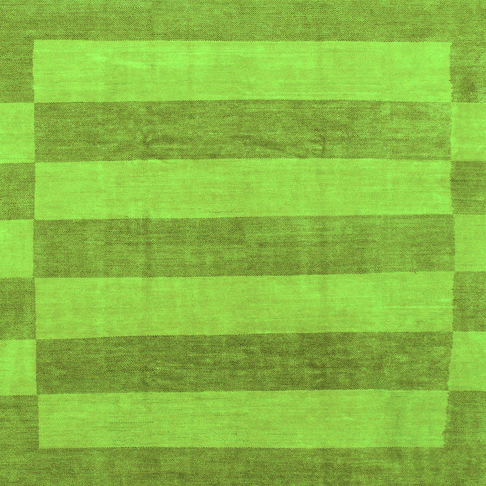 Square Abstract Green Modern Rug, abs1524grn