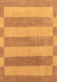 Abstract Brown Modern Rug, abs1524brn