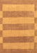 Abstract Brown Modern Rug, abs1524brn