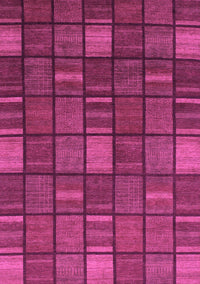 Checkered Purple Modern Rug, abs1525pur