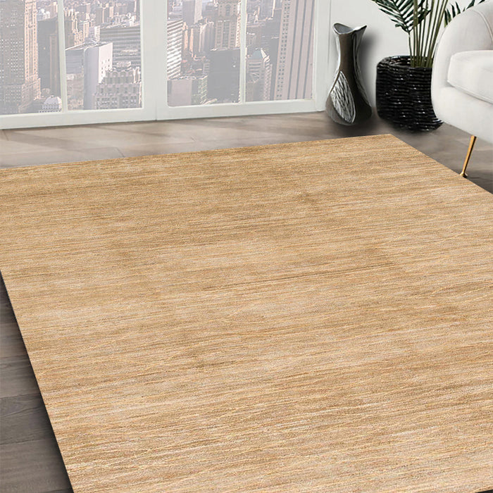 Machine Washable Abstract Gold Rug in a Family Room, wshabs1527