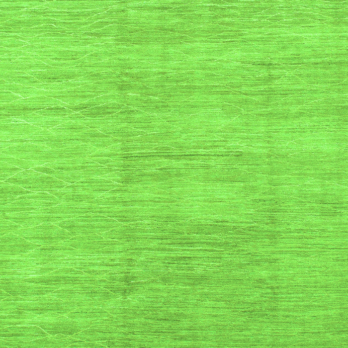 Machine Washable Abstract Green Modern Area Rugs, wshabs1527grn