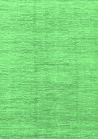 Abstract Emerald Green Modern Rug, abs1527emgrn