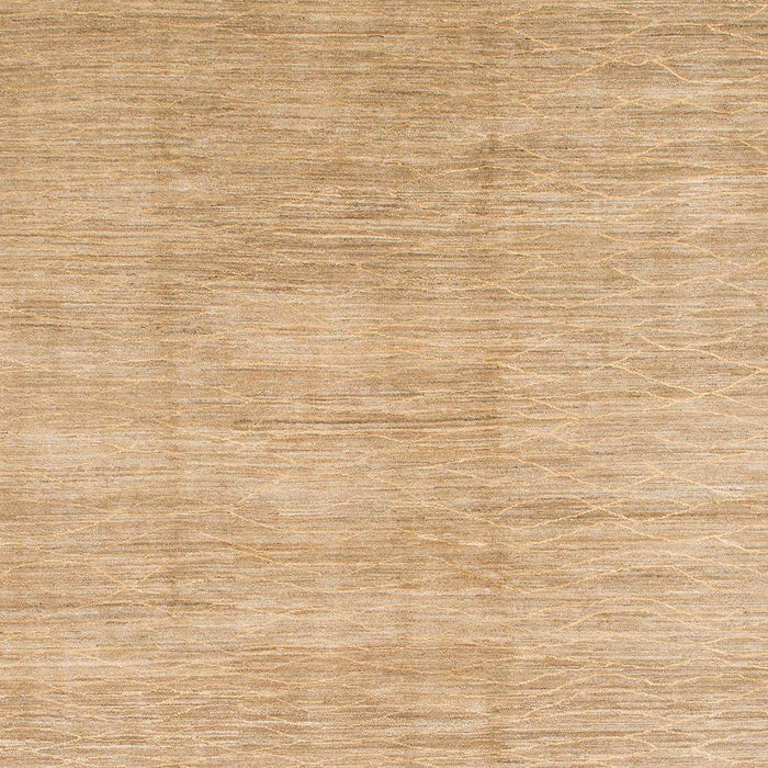 Machine Washable Abstract Gold Rug, wshabs1527