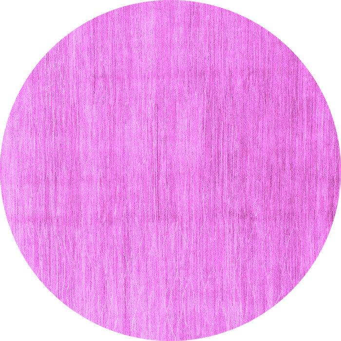 Round Machine Washable Abstract Purple Modern Area Rugs, wshabs1527pur