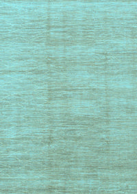 Abstract Light Blue Modern Rug, abs1527lblu