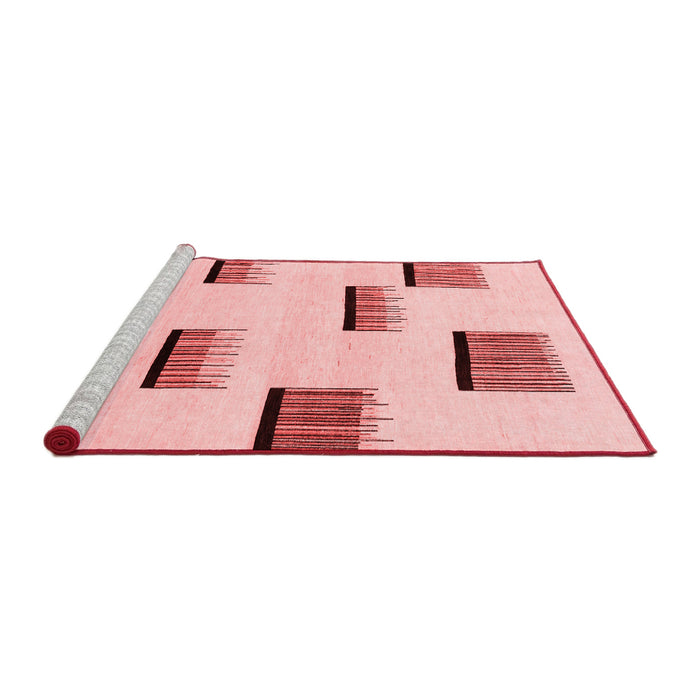Modern Red Washable Rugs