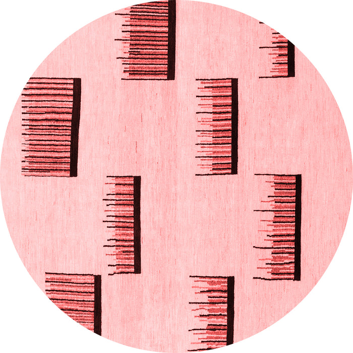 Machine Washable Solid Red Modern Rug, wshabs1528red