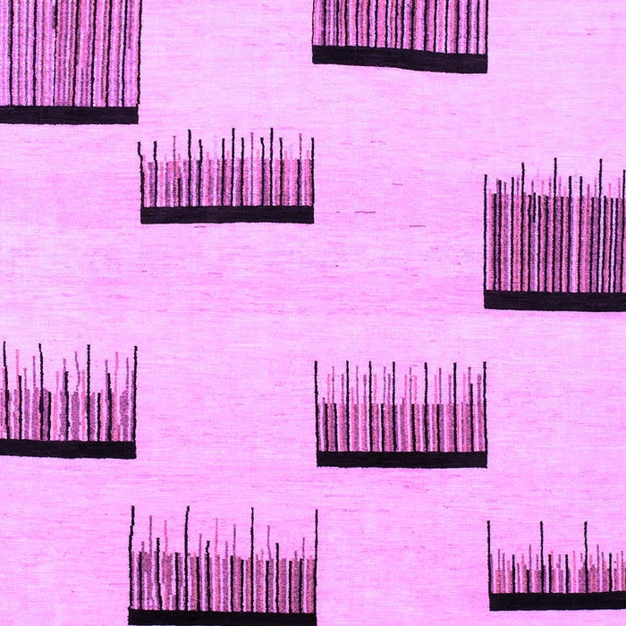 Machine Washable Solid Purple Modern Area Rugs, wshabs1528pur