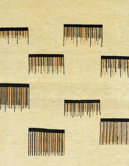 Abstract Copper Green Solid Rug, abs1528