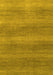 Abstract Yellow Modern Rug, abs1529yw