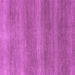 Square Machine Washable Abstract Purple Modern Area Rugs, wshabs1529pur