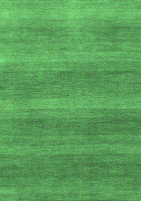 Abstract Emerald Green Modern Rug, abs1529emgrn