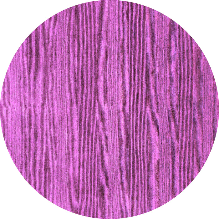Round Abstract Purple Modern Rug, abs1529pur