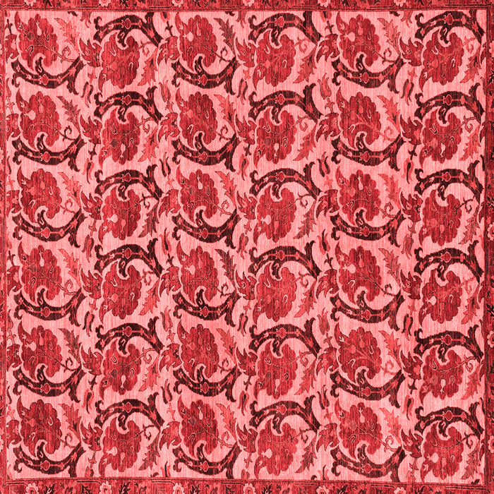 Machine Washable Abstract Red Modern Rug, wshabs152red
