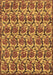 Abstract Brown Modern Rug, abs152brn