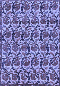 Abstract Blue Modern Rug, abs152blu