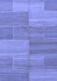 Abstract Blue Modern Rug, abs1530blu