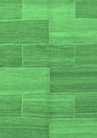 Abstract Emerald Green Modern Rug, abs1530emgrn