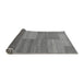 Sideview of Abstract Gray Modern Rug, abs1530gry