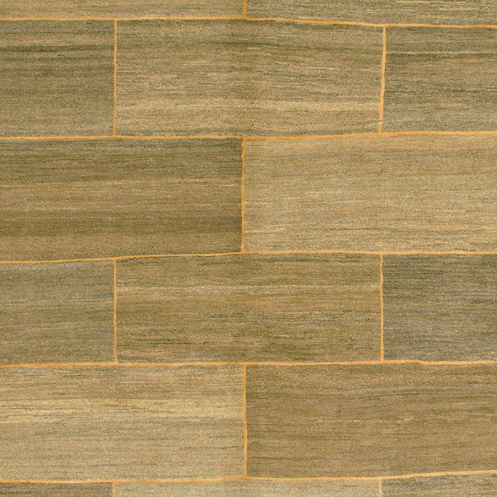 Machine Washable Abstract Gold Rug, wshabs1530