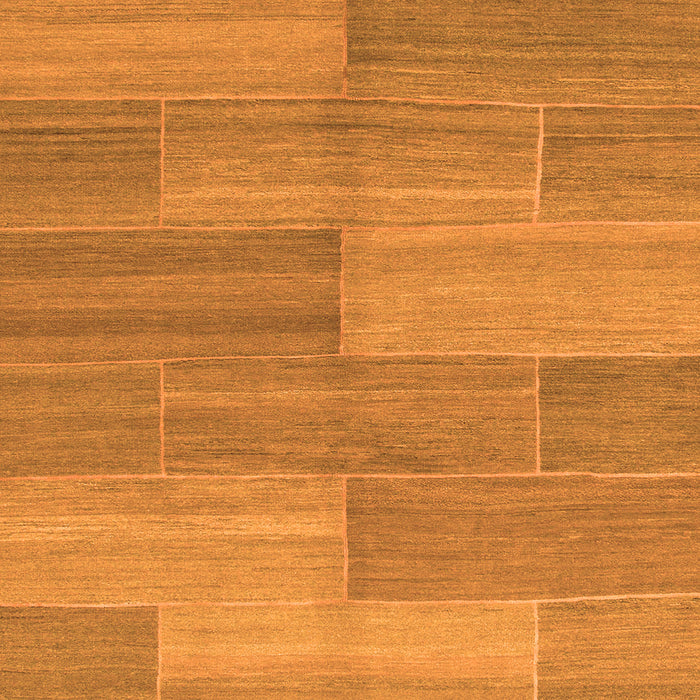 Square Abstract Orange Modern Rug, abs1530org