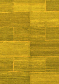 Abstract Yellow Modern Rug, abs1530yw