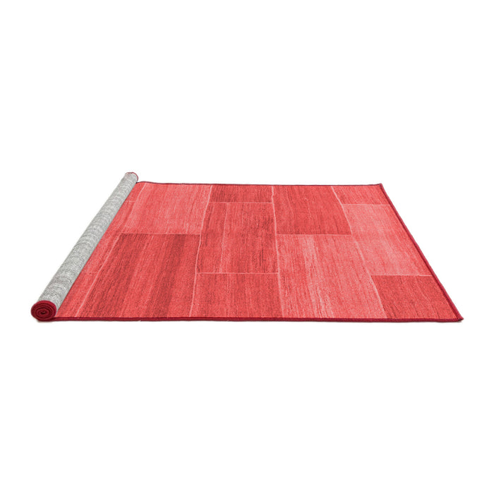 Modern Red Washable Rugs