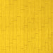 Square Solid Yellow Modern Rug, abs1532yw