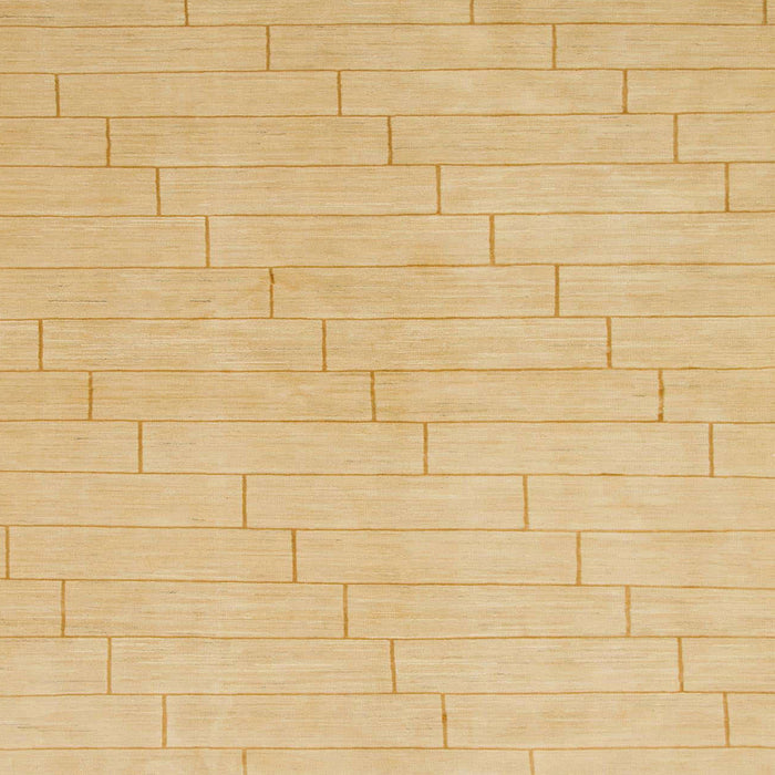 Square Machine Washable Abstract Orange Rug, wshabs1532