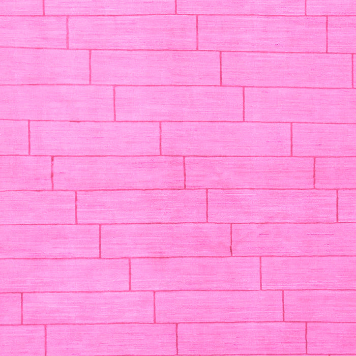 Machine Washable Solid Pink Modern Rug, wshabs1532pnk