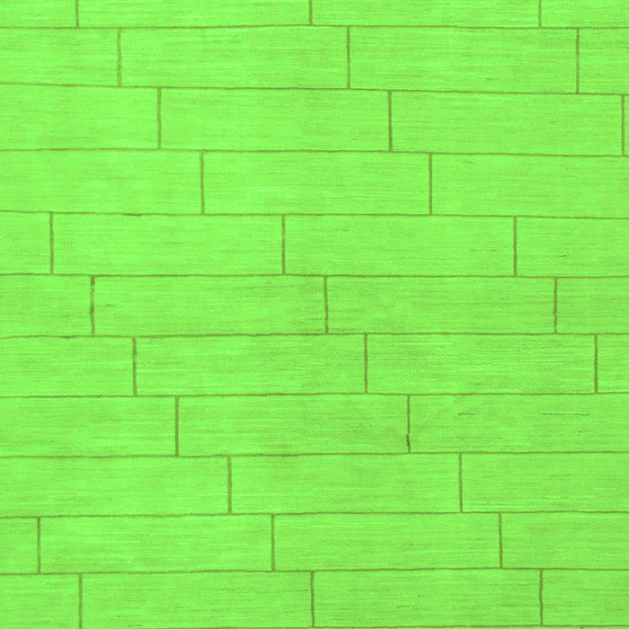 Machine Washable Solid Green Modern Area Rugs, wshabs1532grn