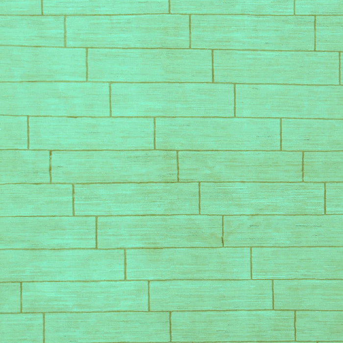 Solid Turquoise Modern Rug, abs1532turq