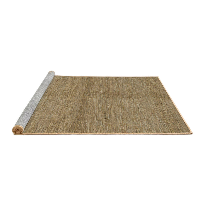 Sideview of Machine Washable Abstract Light Brown Rug, wshabs1533