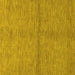 Square Abstract Yellow Modern Rug, abs1533yw