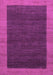 Machine Washable Abstract Purple Modern Area Rugs, wshabs1534pur