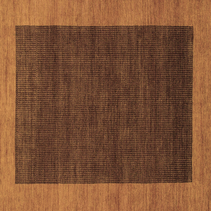 Square Machine Washable Abstract Brown Modern Rug, wshabs1534brn