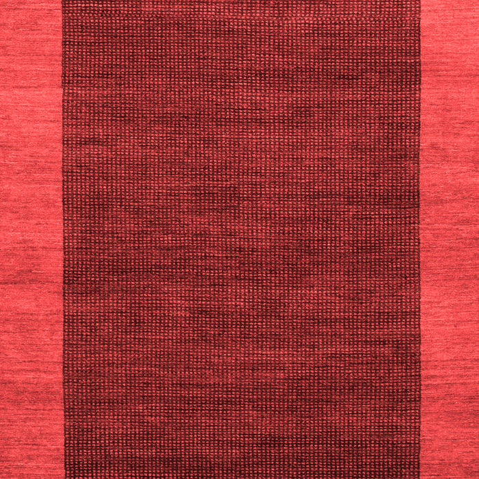 Machine Washable Abstract Red Modern Rug, wshabs1534red