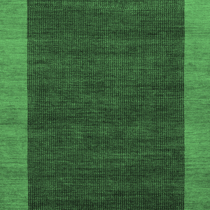 Machine Washable Abstract Emerald Green Modern Area Rugs, wshabs1534emgrn