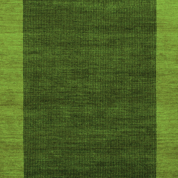 Abstract Green Modern Rug, abs1534grn