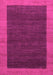 Machine Washable Abstract Pink Modern Rug, wshabs1534pnk