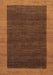 Machine Washable Abstract Brown Modern Rug, wshabs1534brn