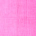 Square Solid Pink Modern Rug, abs1535pnk