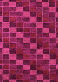 Checkered Pink Modern Rug, abs1536pnk