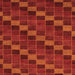 Square Machine Washable Checkered Orange Modern Area Rugs, wshabs1536org