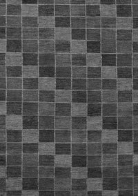 Checkered Gray Modern Rug, abs1536gry