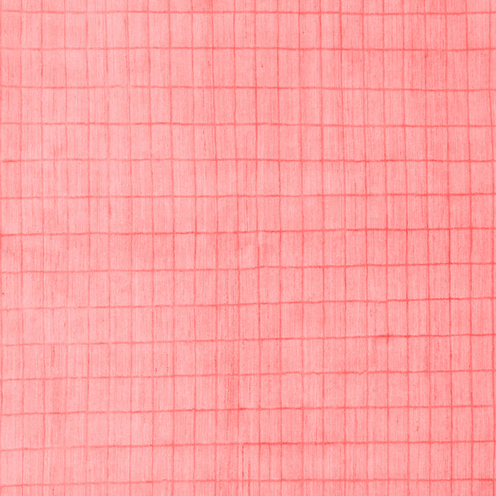 Machine Washable Solid Red Modern Rug, wshabs1537red