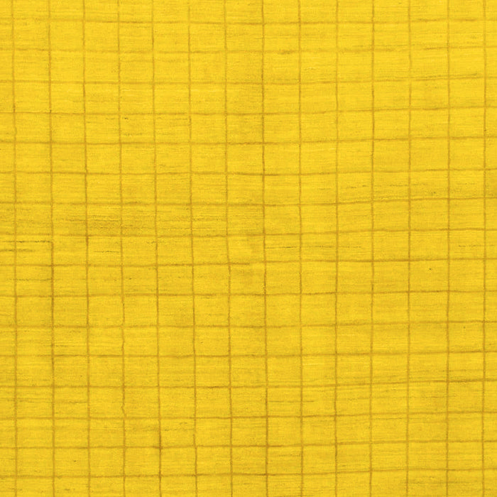 Solid Yellow Modern Rug, abs1537yw