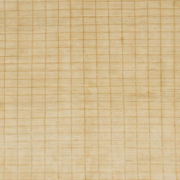 Square Abstract Yellow Solid Rug, abs1537