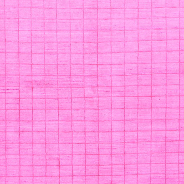 Machine Washable Solid Pink Modern Rug, wshabs1537pnk